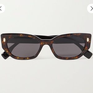 FENDI - cat eye tortoiseshell sunglasses